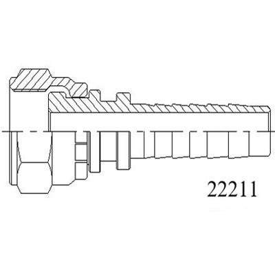 22211英管內螺紋平面系列